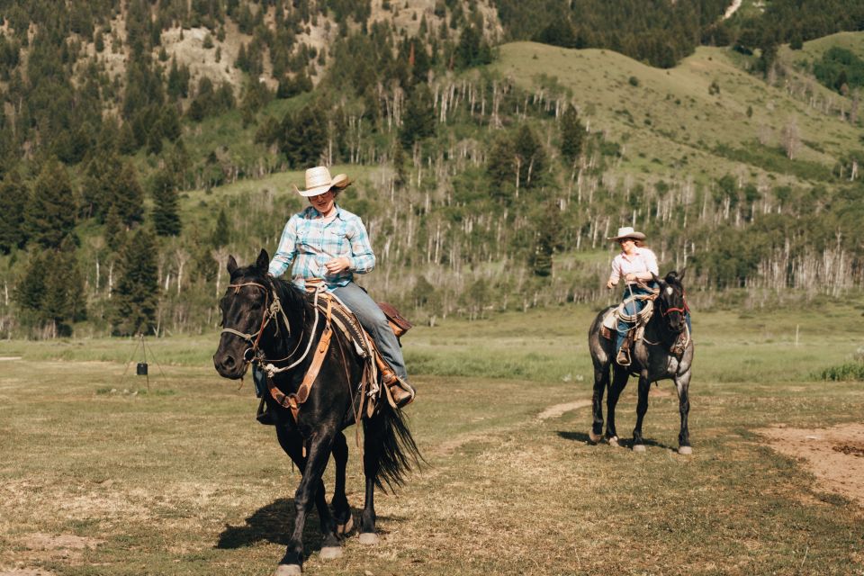 Jackson Hole: Bryan's Flat Guided Scenic Horseback Ride - Duration and Language