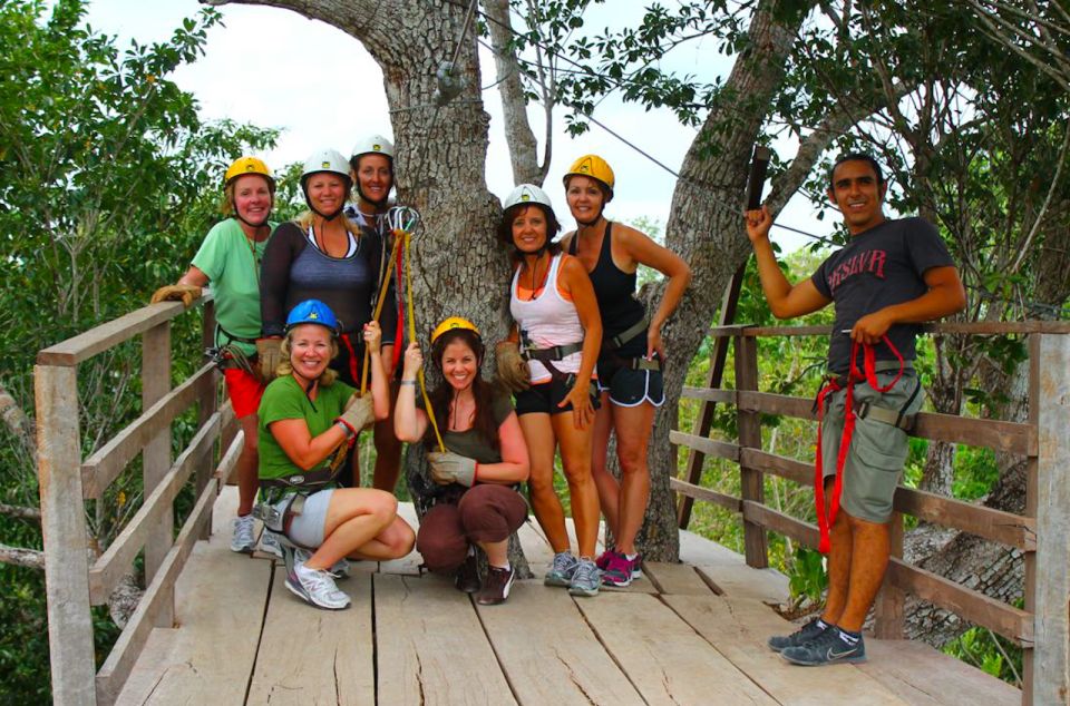 Jungle Ziplining & Horseback Riding Adventure Experience - Cooling Off in the Cenote