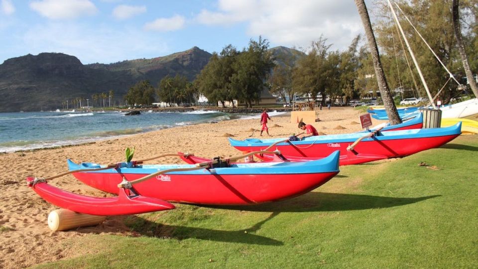 Kauai: Outrigger Canoe Surfing - Witness Lush Landscapes