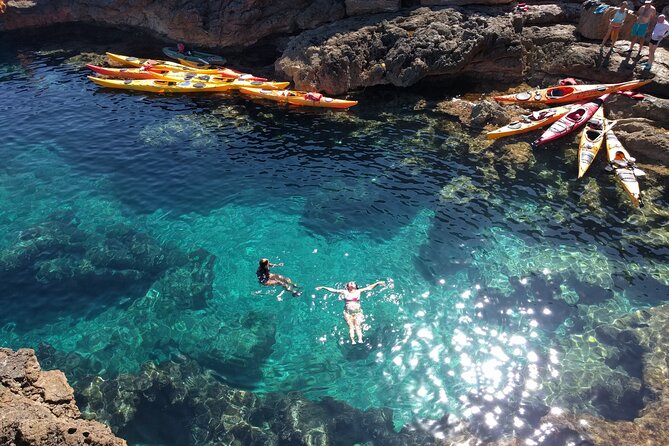 Kayak & Snorkel Ibiza, Spain - Exploring Rocky Coves and Sandy Bays
