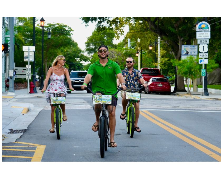 Key West: Guided Bicycle Tour With Key Lime Pie