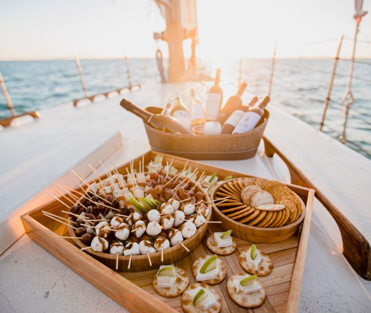 Key West Wind and Wine Sunset Sail Aboard Classic Schooner - Hoist the Sails Underway