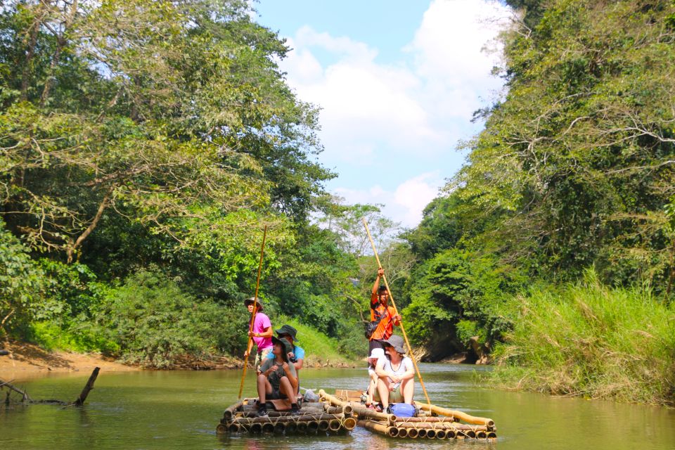 Khao Lak: Khao Sok Bamboo Rafting and Elephant Bathing Trip - Itinerary Details