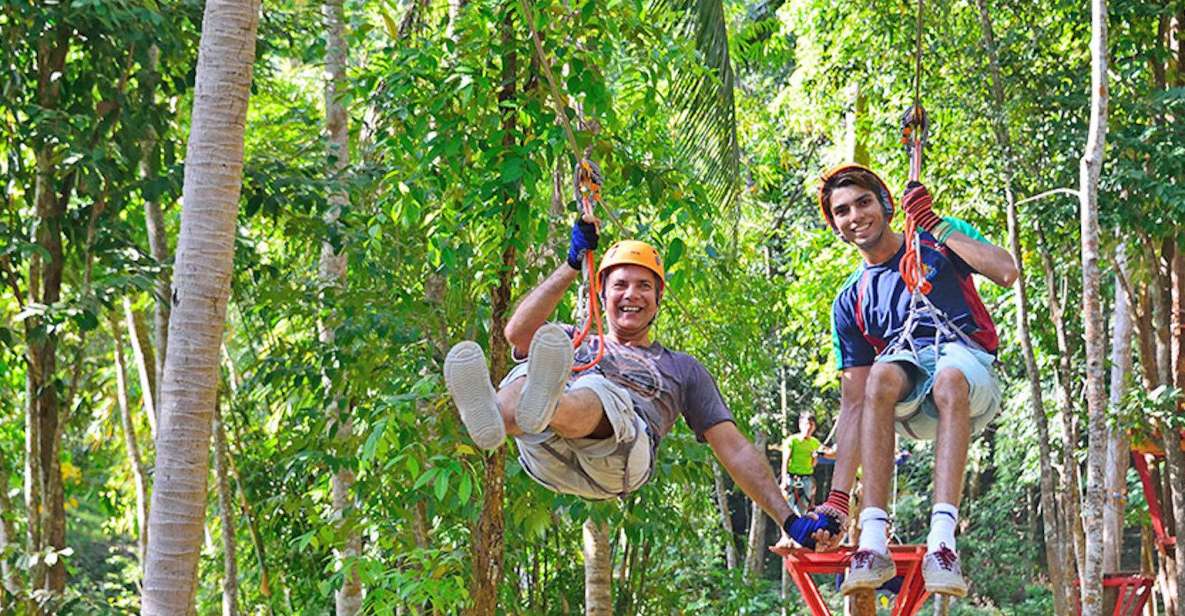 Krabi: Ao Nang Fiore Zip Line Adventure - Included in the Package