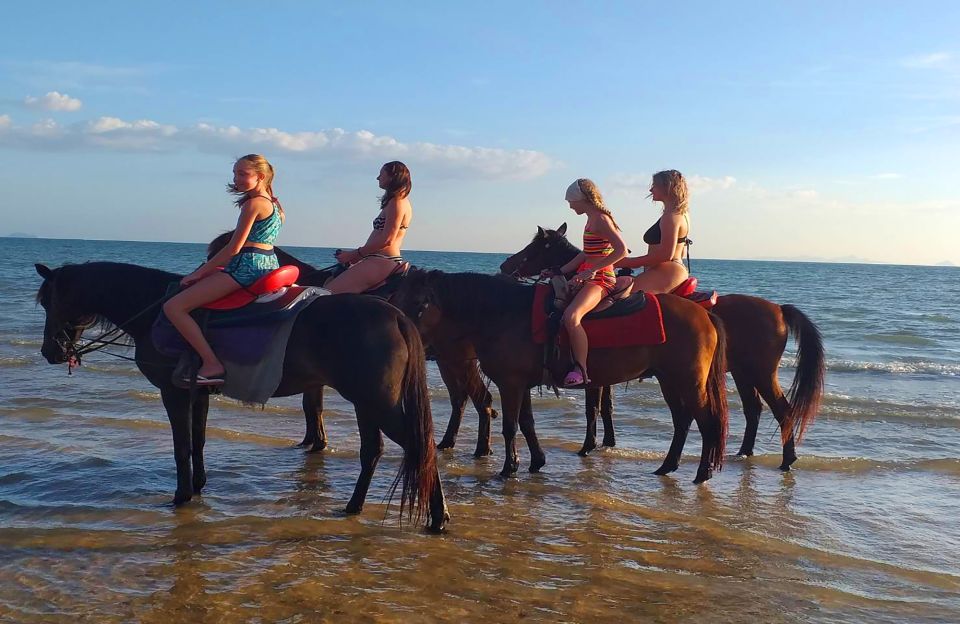 Krabi: Crystal Lagoon Kayaking and Horseback Riding Day Trip - Kayaking on Crystal Lagoon