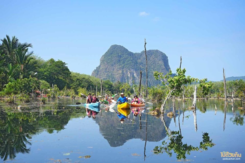 Krabi Kayaking and Swimming Clongrood Tour - Logistics