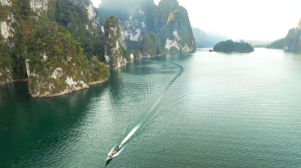 Krabi: Khao Sok National Park & Cheow Lan Lake Boat Tour - Photo Stop at Khao Sam Kloe