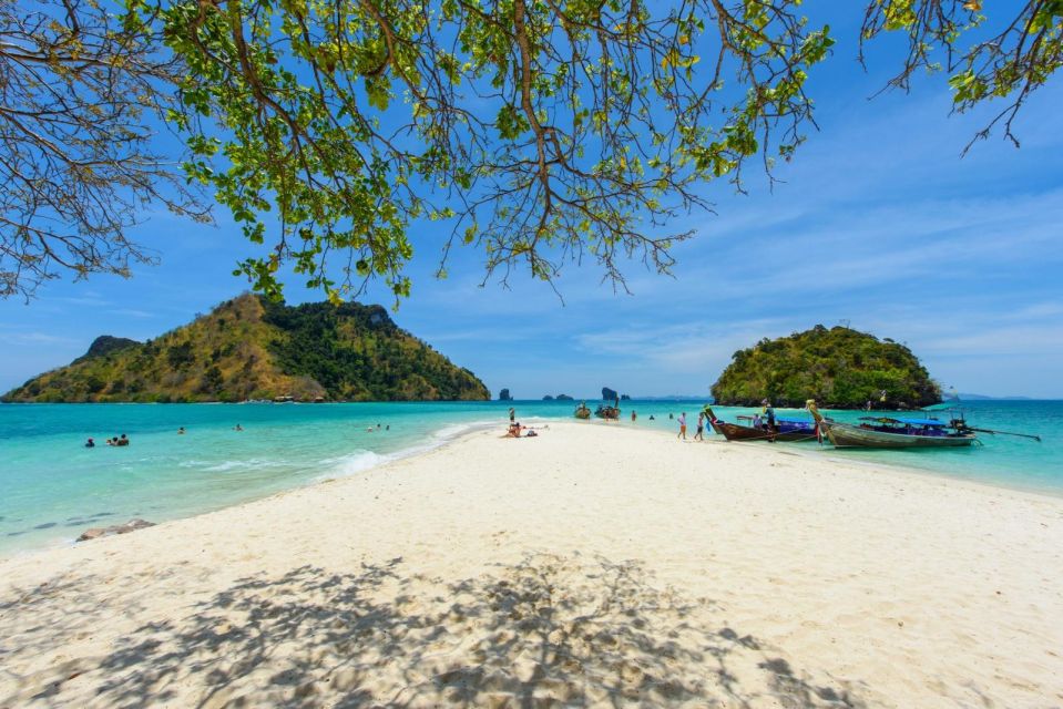 Krabi: Phi Phi Early Bird & 4 Islands Day Tour by Speedboat - Monkey Bay Encounter