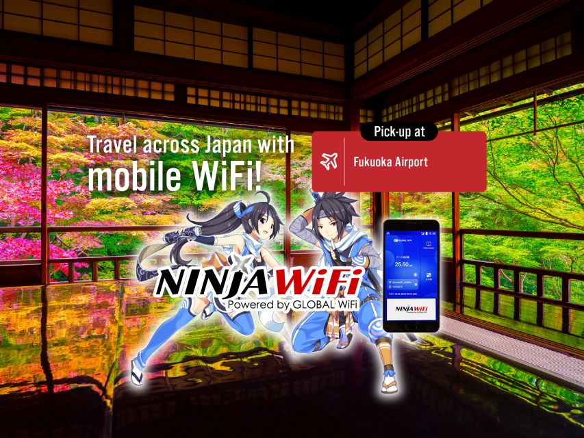 Kyushu: Fukuoka Airport WiFi Rental - Connectivity and Sharing