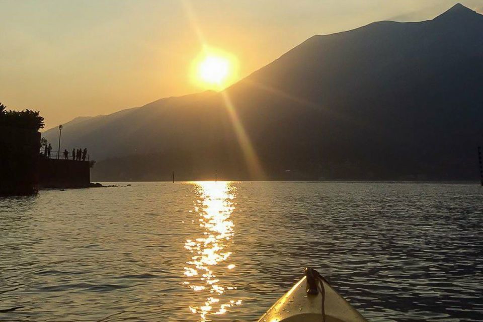 Lake Como: Golden Hour Guided Kayak Tour - Inclusions