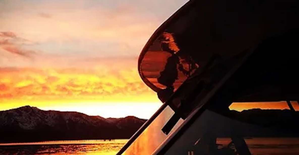 Lake Tahoe: Scenic Sunset Cruise With Drinks and Snacks - Savoring the Sunset Panorama