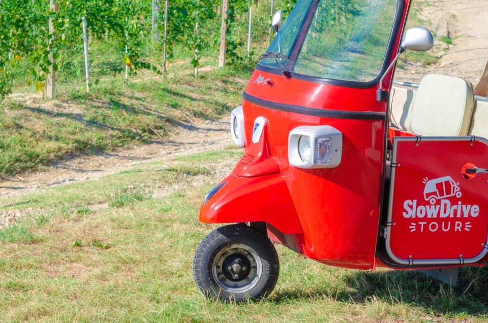 Langhe Tour by Ape With a Delicious Barolo Wine Tasting - Included in the Tour