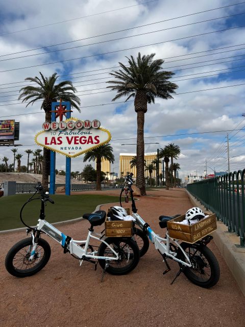 Las Vegas Electric Bike Rental 4 Hour-Self Guided Tour - Using the Exclusive Guide Map