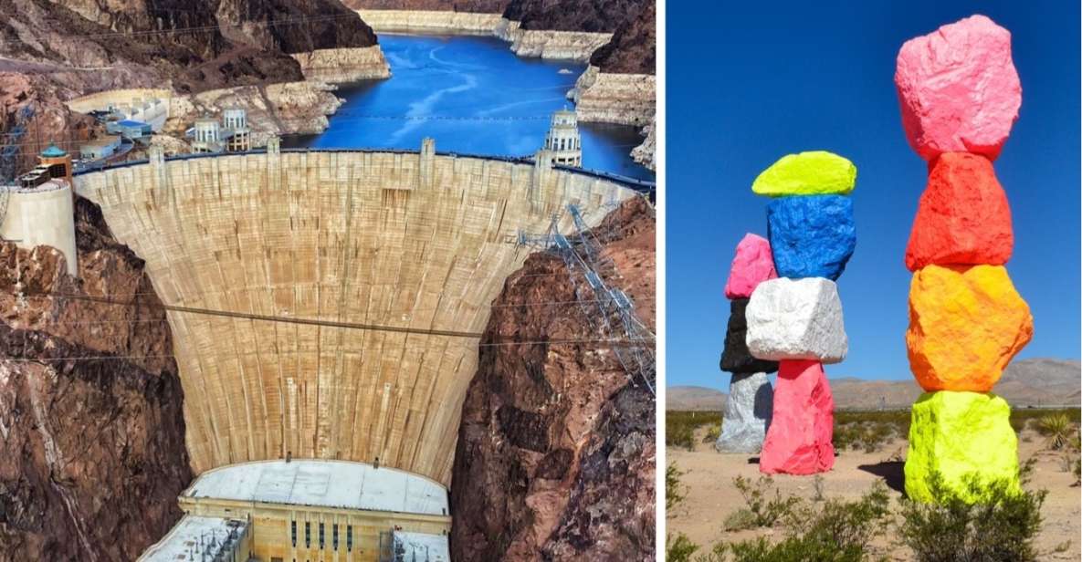 Las Vegas: Hoover Dam and Seven Magic Mountains Tour - Inclusions and Highlights