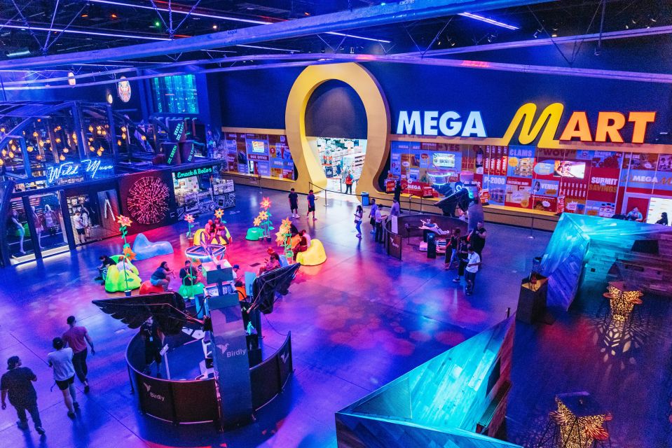 Las Vegas: Meow Wolfs Omega Mart Ticket - Inclusions