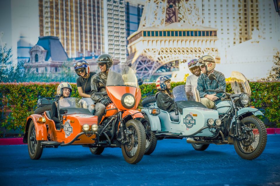 Las Vegas: Private Sidecar Motorcycle Tour of Vegas Strip - Iconic Landmarks and Attractions