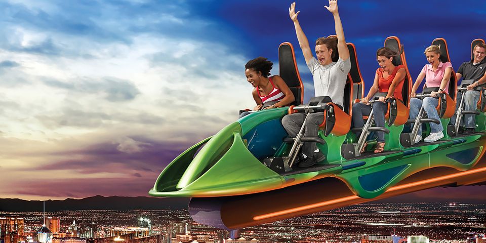 Las Vegas: STRAT Tower - Thrill Rides Admission - Ride Descriptions and Highlights