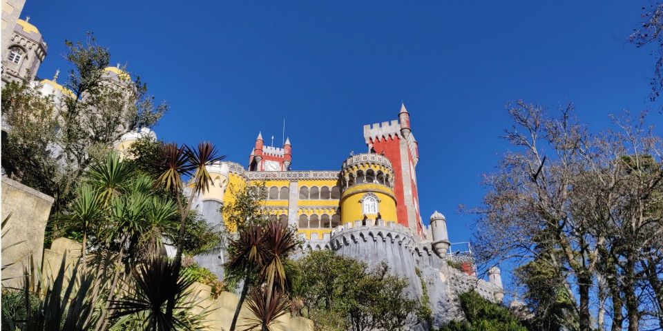 Lisbon: Guided Day Tour of Sintra, Pena, Regaleira & Cascais - Exploring Pena Palace