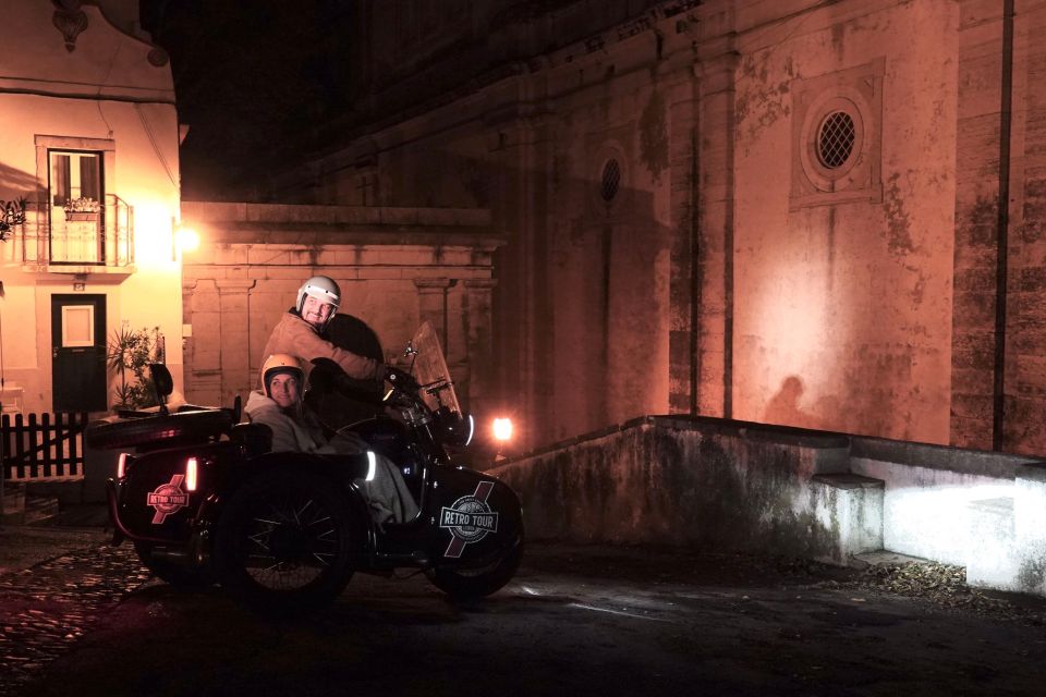 Lisbon : Private Motorcycle Sidecar Tour by Night - Private Group Highlights