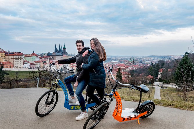 Live Guided 120 Min Electric Trike & E-Scooter Tour of Prague - Safety and Training