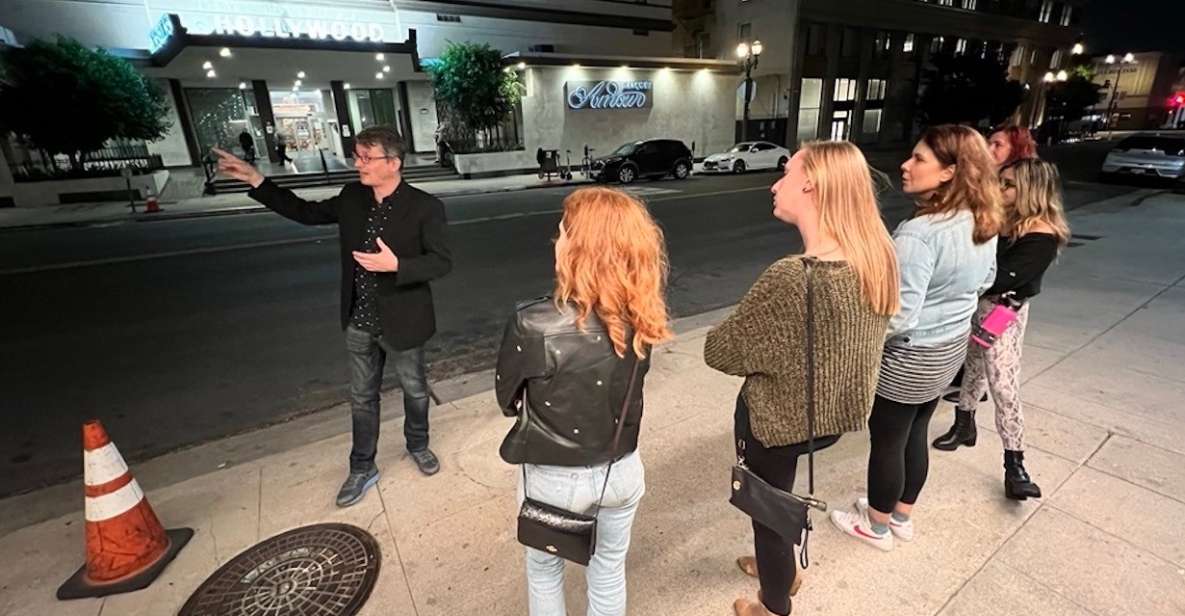 Los Angeles: Downtown Hollywood Guided Ghost Walking Tour - Downtown Hollywoods Dark History