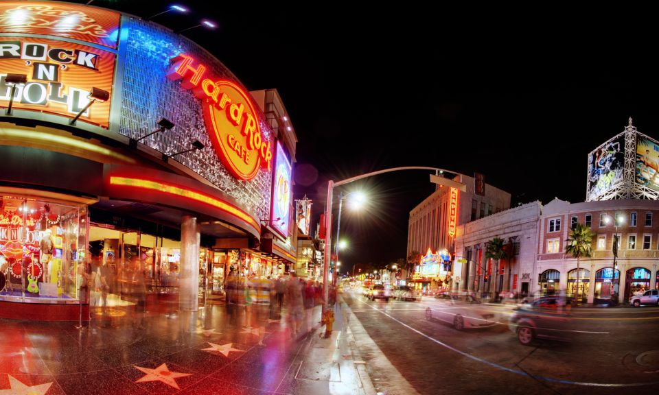 Los Angeles: Meal at the Hard Rock Cafe Hollywood - Acoustic Rock Menu