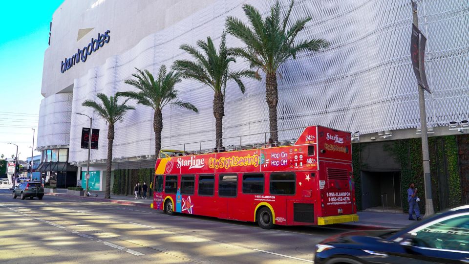 Los Angeles: Sightseeing Hop-On Hop-Off Bus With Audio Guide - Multilingual Audio Commentary for Convenience