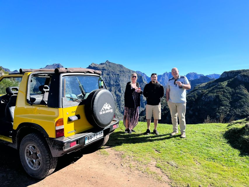 Madeira: Full-Day Jeep Tour With Guide and Pickup - Cabo Girão Skywalk