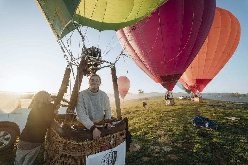 Mansfield: Sunrise Hot Air Balloon Flight - Inclusions