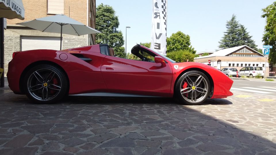 Maranello: Test Drive Ferrari 488 Spider - Important Information