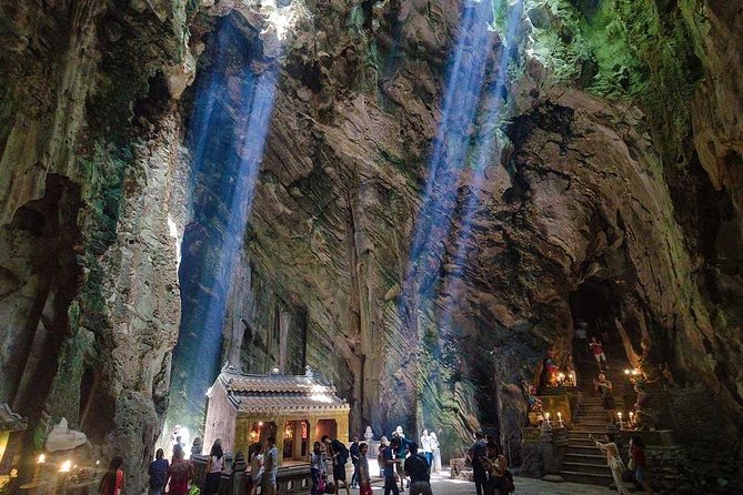 Marble Mountains and Ba Na Hills Full Day Tour - Iconic Golden Bridge Experience