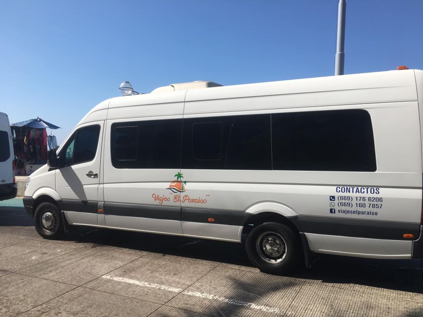 Mazatlan: Private Van for 5 to 17 People - Tour Details