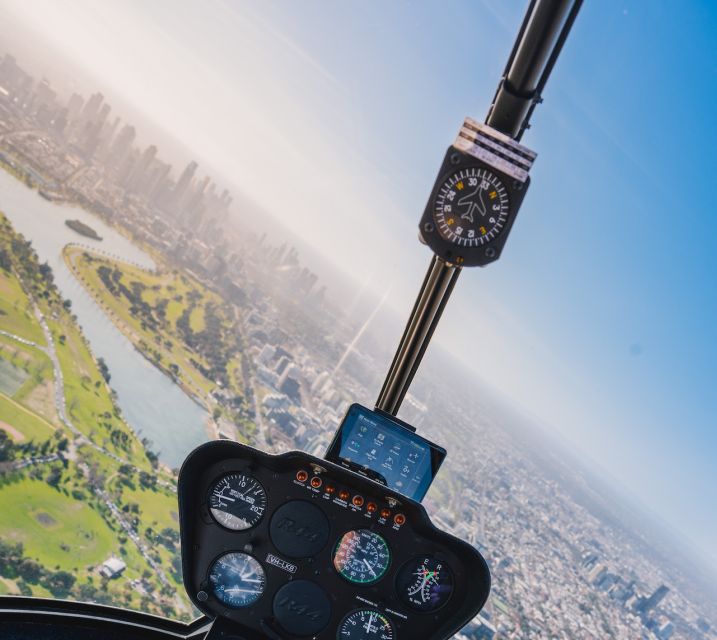 Melbourne: Private City Skyline and Bay Helicopter Ride - Flight Route