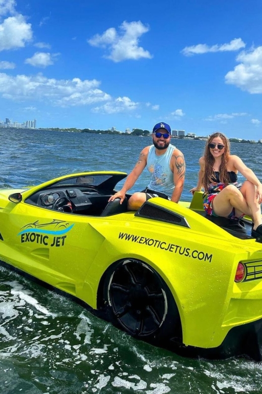 Miami Beach: Jetcar Rental 1 Hour 300$ Due at Check-In - Miami Beach Jetcar Experience