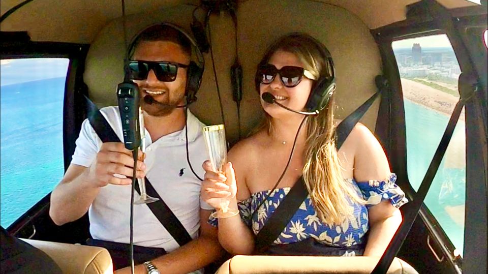 Miami: Private Romantic Helicopter Tour With Champagne - Helicopter Specifications and Features