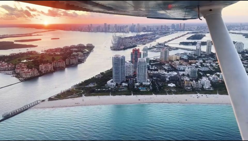 Miami: South Beach Private 45-Minute Private Flight Tour - Miami Skyline Highlights