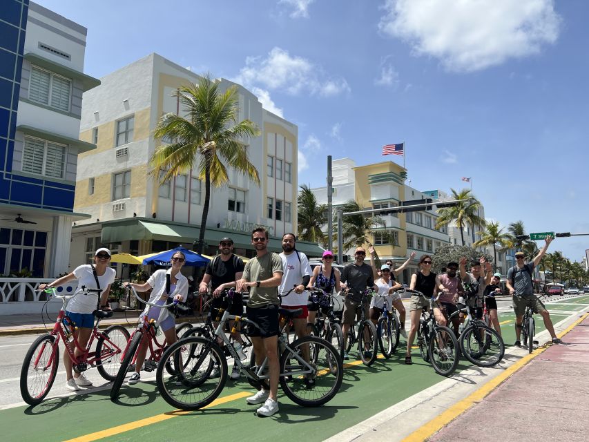 Miami: The Famous South Beach Bicycle Tour - Discovering Ocean Drives Lively Atmosphere