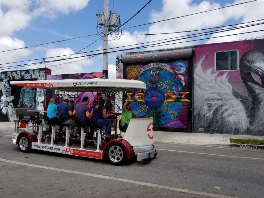 Miami: Wynwood Party Bike Bar Crawl - Pricing and Booking