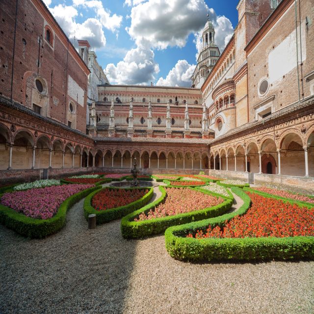 Milan: Certosa Di Pavia Monastery and Pavia Day Trip by Car - Full Description