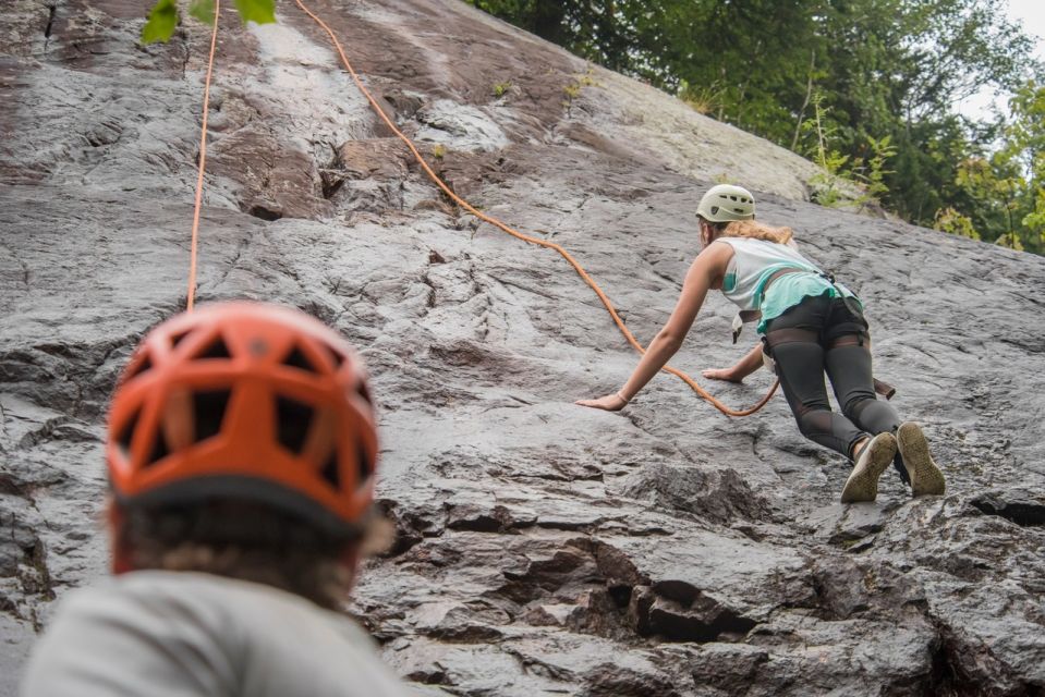 Mont-Tremblant: Rock Climbing - Climbing the Natural Wall