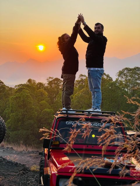 Mount Batur Jeep Sunrise & Black Lava - Volcanic Crater Exploration