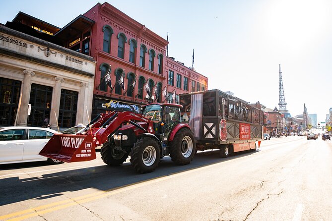 Nashville Biggest & Wildest Party Public Tractor Tour (Ages 21+) - Tour Inclusions