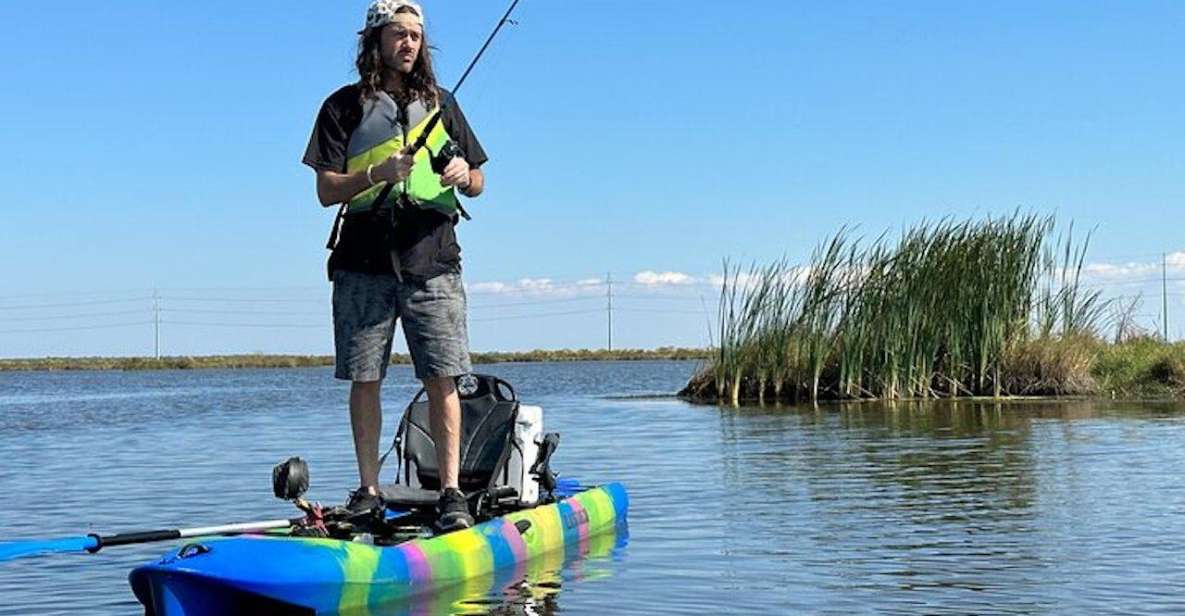 New Orleans: Kayak Fishing Charter in Bayou Bienvenue - Cancellation Policy and Inclusions