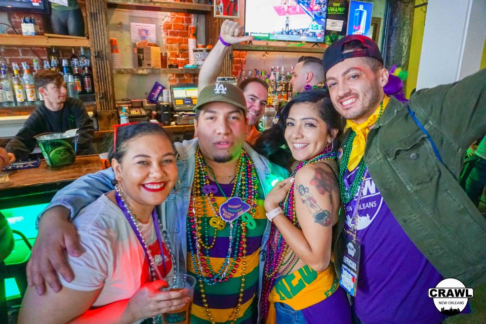 New Orleans: VIP Bar and Club Crawl Tour With Free Shots - Meeting Point and Check-in