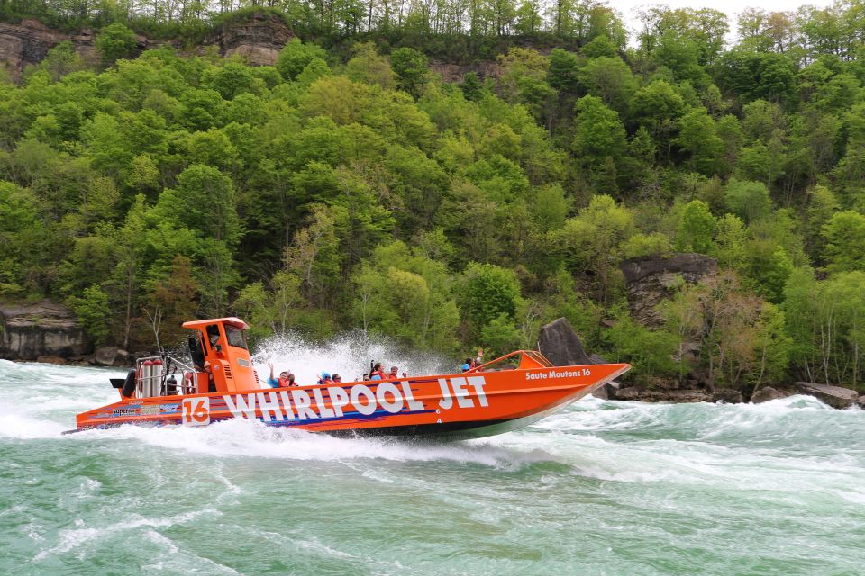 Niagara Falls, ON: Jet Boat Tour on Niagara River - Wet Jet Tour: Thrilling 365° Turns