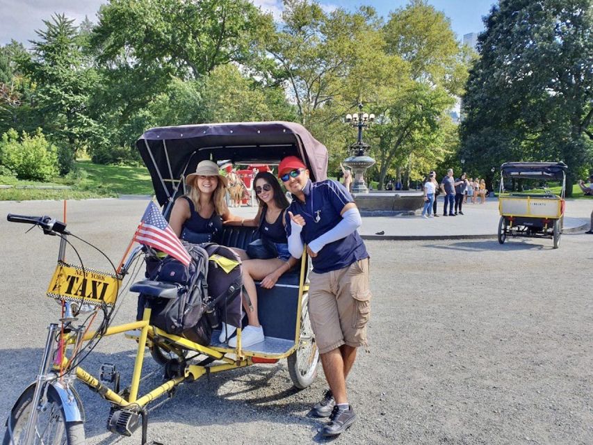 NYC: Central Park Pedicab Highlights Tour - Tour Features