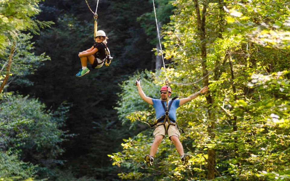 Oak Hill: Zipline Tour in New River Gorge National Park - Conquering the Swinging Bridges