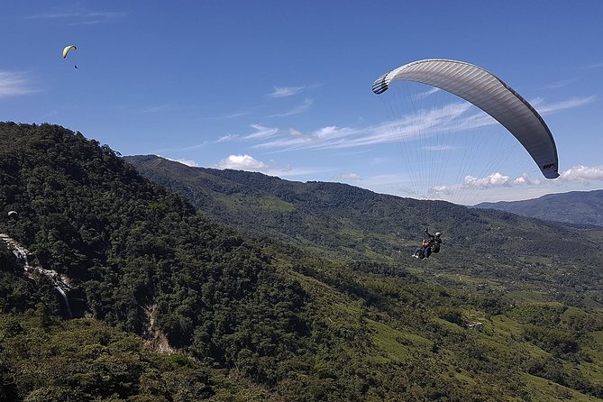 PARAGLIDING Over Giant Waterfalls Private Tour (Optional Guatape) From Medellin - Transportation Details