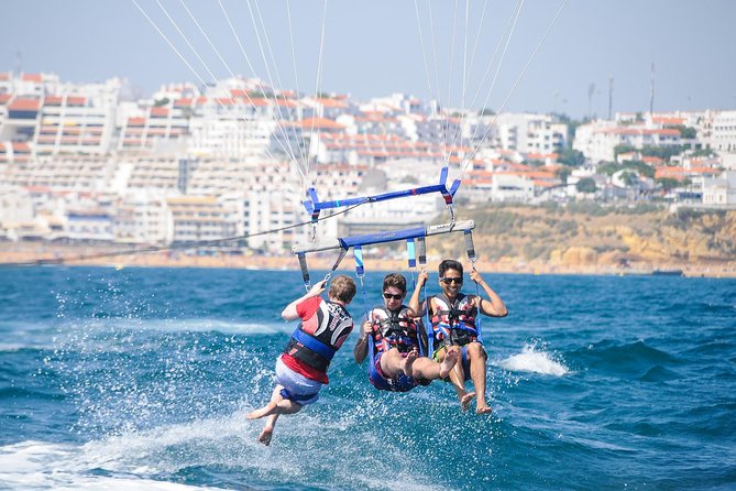 Parasailing From Albufeira Marina by Boat - Panoramic Views and Thrills