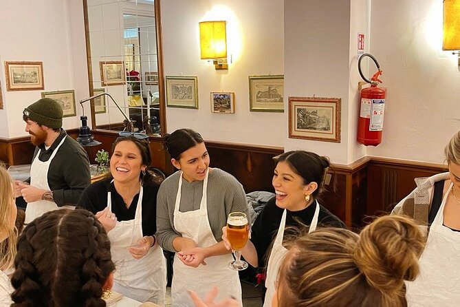 Pasta Class in Rome: Fettuccine Cooking Class Near Piazza Navona - Restrictions and Allergies